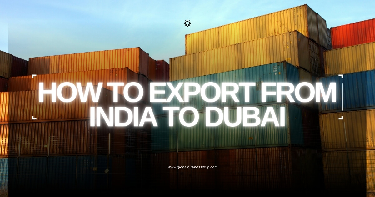 Export from India to Dubai image